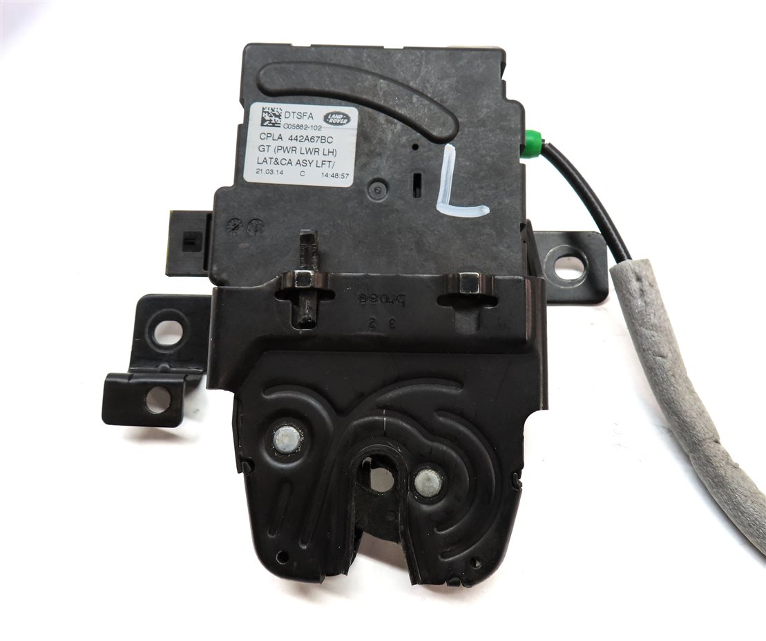 Thumbnail 9: 2014 LAND RANGE ROVER (L405) REAR CARGO HATCH LID LOWER LEFT LATCH w/ACTUATOR