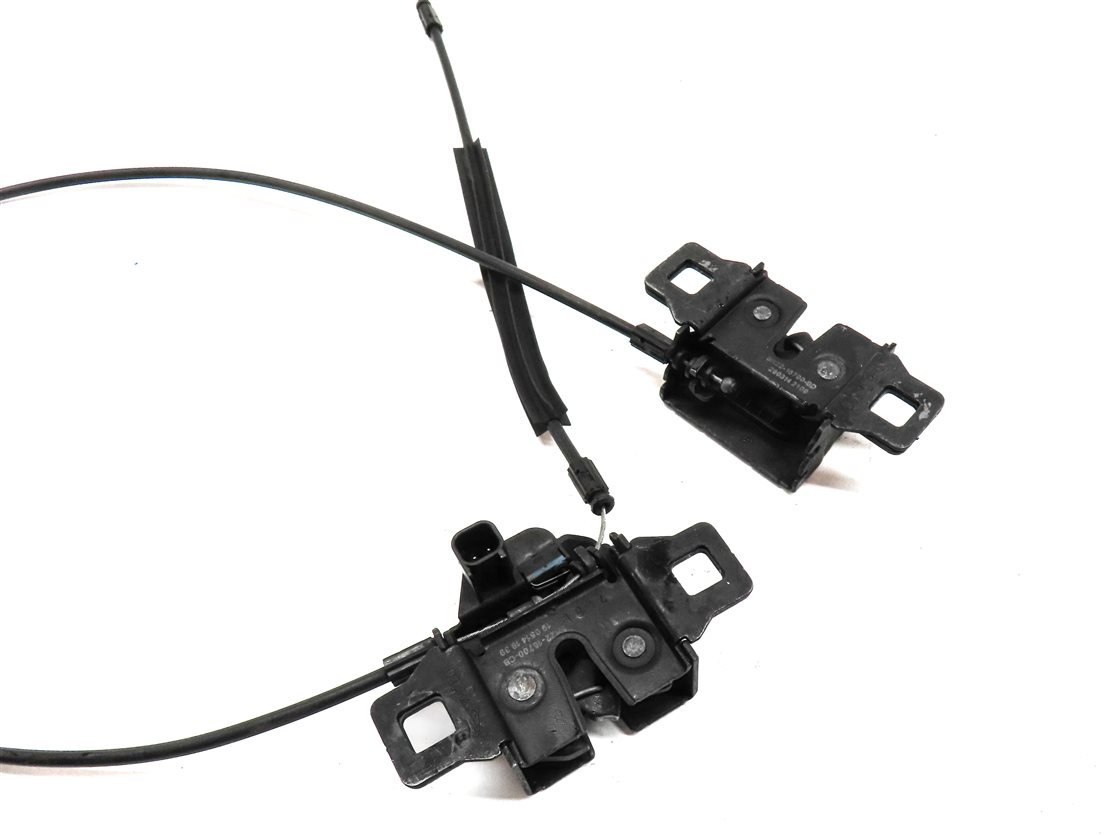 Thumbnail 5: 2014 LAND RANGE ROVER (L405) FRONT HOOD BONNET LID LOCK LATCH CABLE SET/2