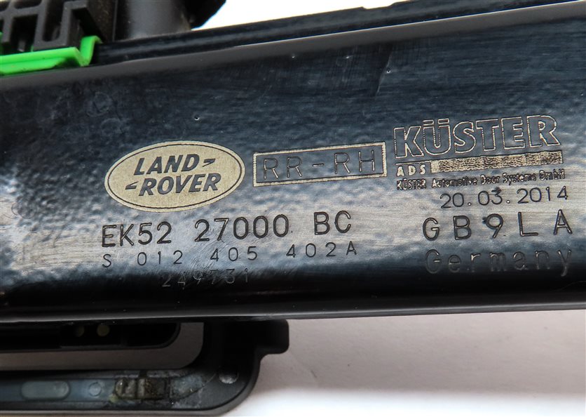 Thumbnail 7: 2014-2019 RANGE ROVER (L405) LWB REAR RIGHT DOOR WINDOW REGULATOR w/ MOTOR
