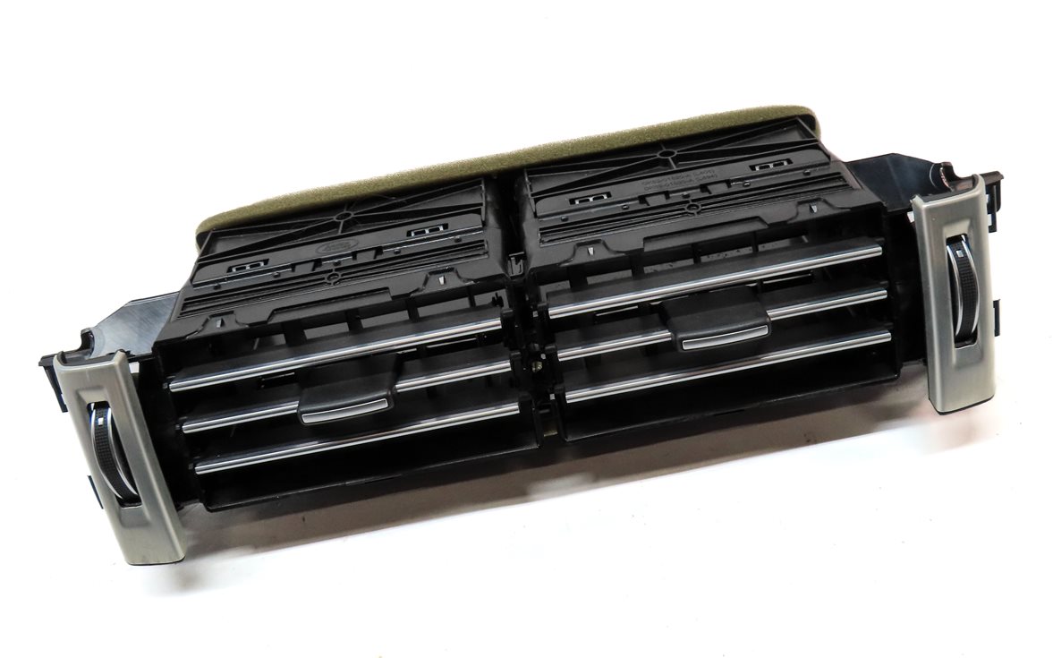 Thumbnail 3: 14 LAND RANGE ROVER L405 FRONT CENTER DASH HEAT AIR AC DUAL VENT (BLACK/SILVER)