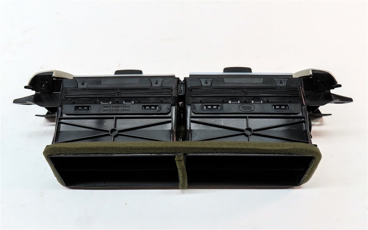 Thumbnail 6: 14 LAND RANGE ROVER L405 FRONT CENTER DASH HEAT AIR AC DUAL VENT (BLACK/SILVER)