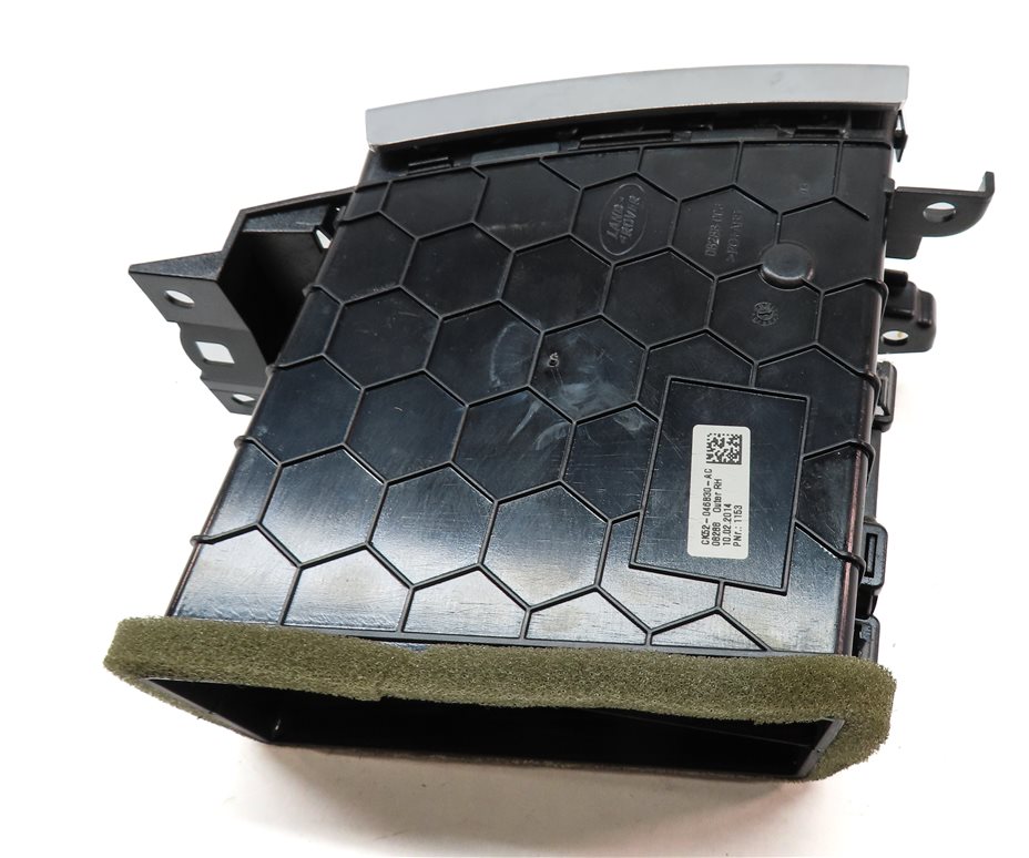 Thumbnail 5: 2014 RANGE ROVER L405 FRONT RIGHT PASSENGER DASH HEAT AIR AC VENT (BLACK/SILVER)