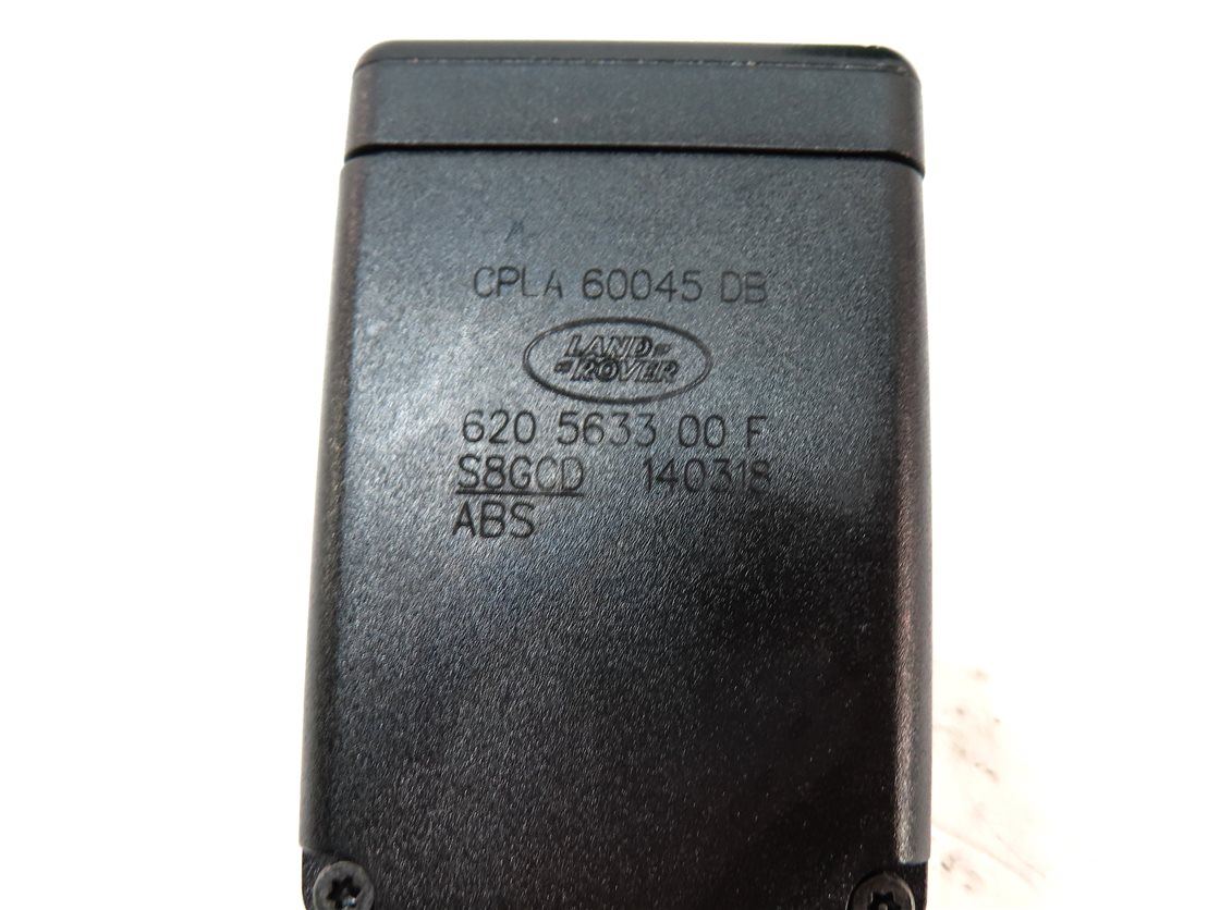 Thumbnail 5: 14 LAND RANGE ROVER L405 REAR LEFT CENTER RIGHT SEATBELT BUCKLE RECEIVER (BLACK)