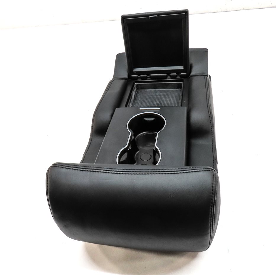 Thumbnail 5: 13-15 RANGE ROVER L405 REAR CENTER SEAT BACK CONSOLE CUPHOLDER ARMREST (BLACK)