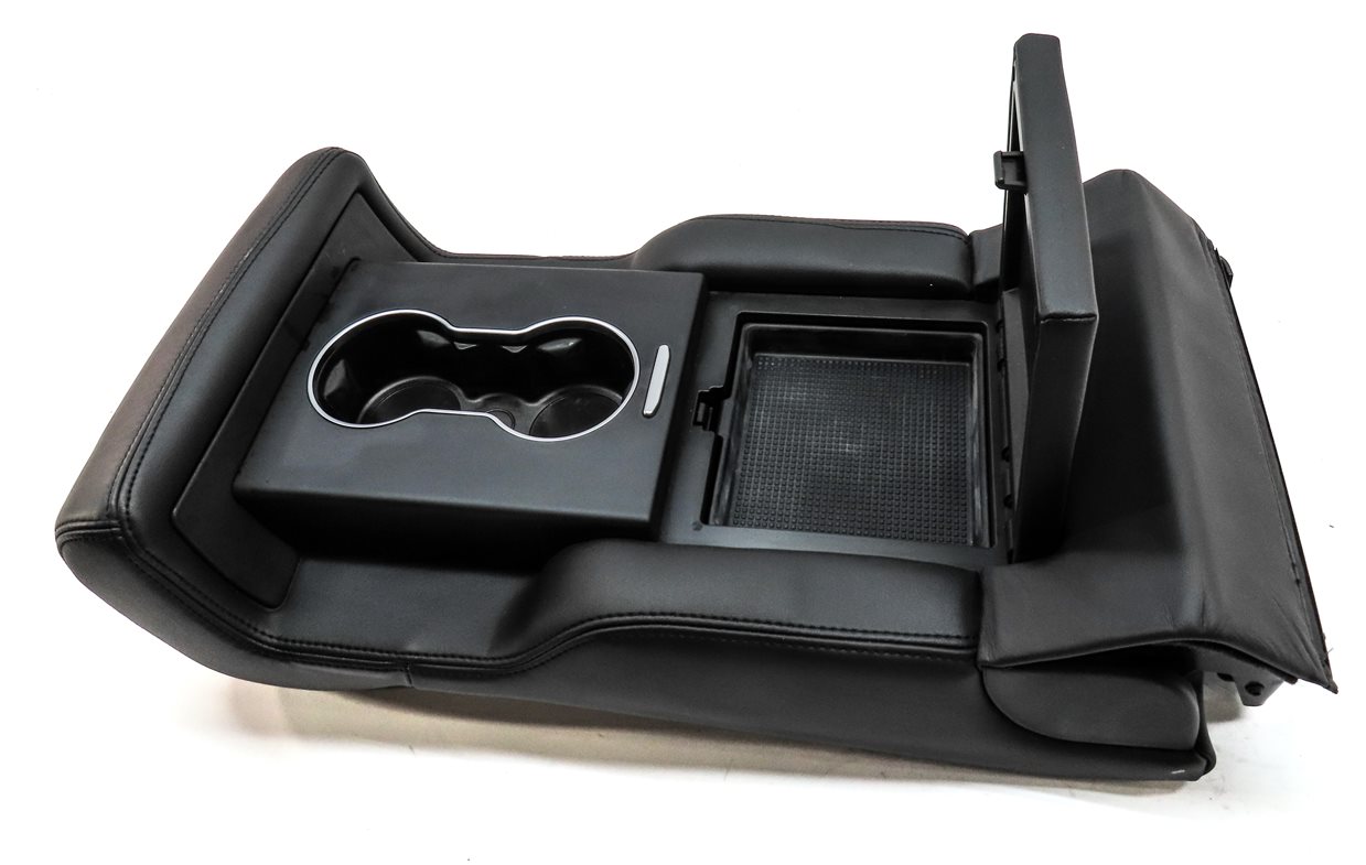 Thumbnail 6: 13-15 RANGE ROVER L405 REAR CENTER SEAT BACK CONSOLE CUPHOLDER ARMREST (BLACK)