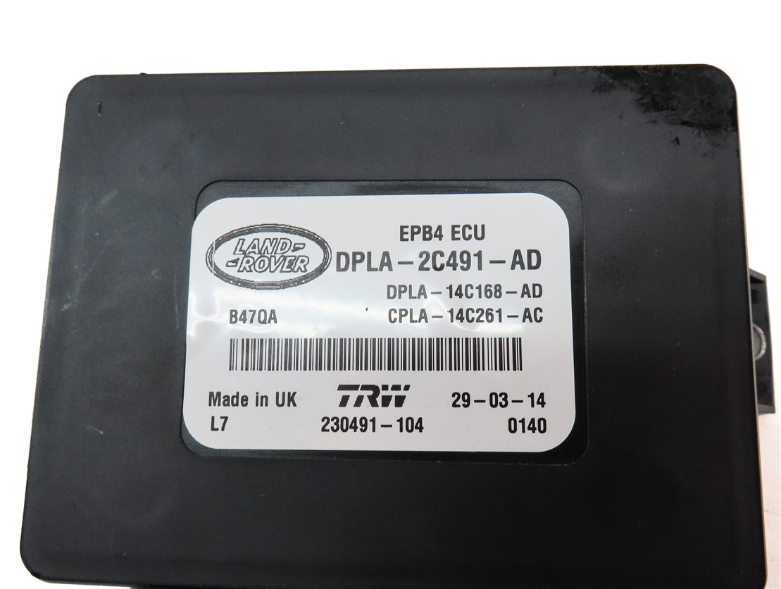 Thumbnail 4: 2014 LAND RANGE ROVER (L405) EMERGENCY PARK PARKING BRAKE CONTROL MODULE