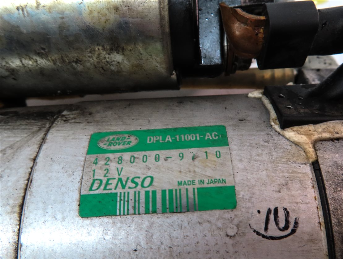 Thumbnail 8: 2014-2016 LR4 RANGE ROVER SPORT (L405 L494) 3.0L 5.0L ENGINE STARTER MOTOR