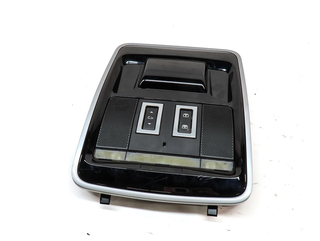 2014 LAND RANGE ROVER (L405) FRONT OVERHEAD DOME LIGHT LAMP w/ SWITCHES (BLACK)