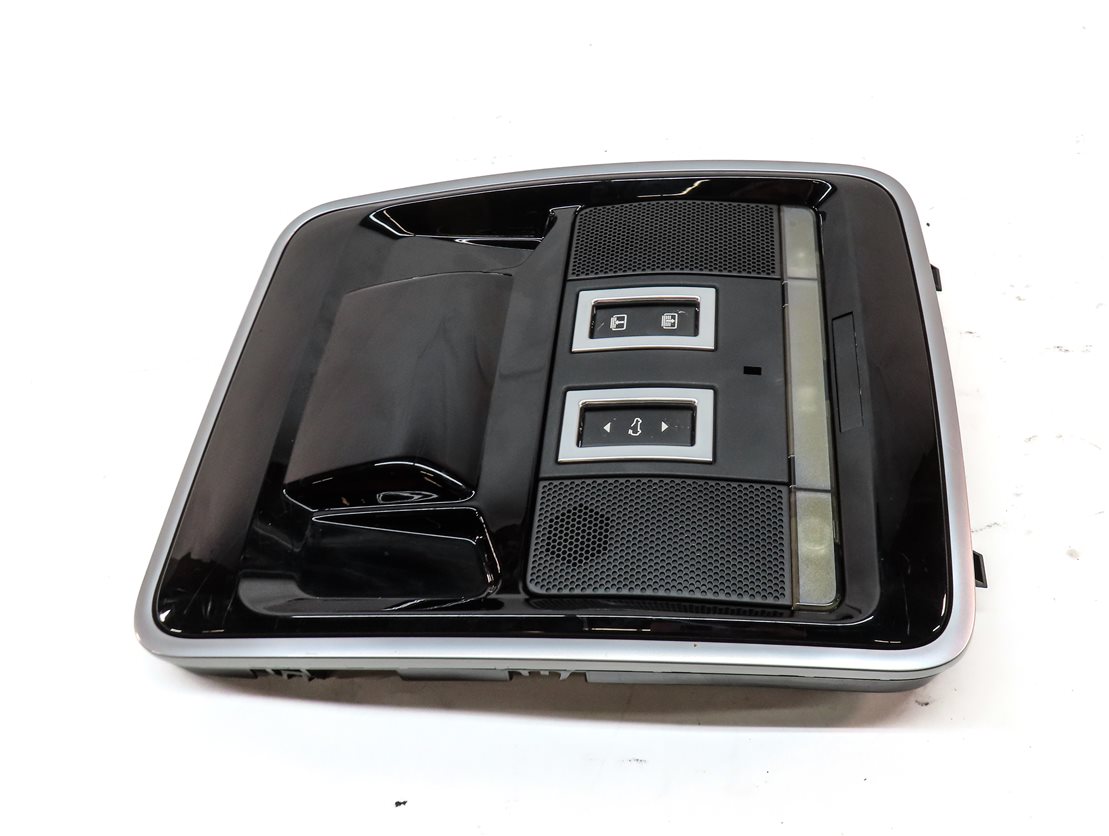 Thumbnail 4: 2014 LAND RANGE ROVER (L405) FRONT OVERHEAD DOME LIGHT LAMP w/ SWITCHES (BLACK)