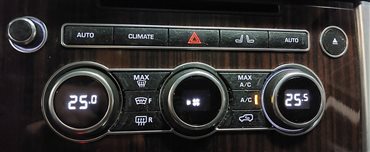 Thumbnail 2: 14-15 RANGE ROVER SPORT (L405 L494) FRONT HEATER A/C TEMPERATURE RADIO CONTROL