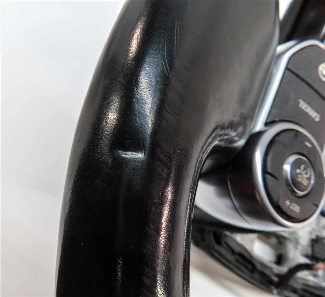 Thumbnail 12: 13-22 LAND RANGE ROVER (L405) 4 SPOKE STEERING WHEEL (BLACK/Madagascar Wood)