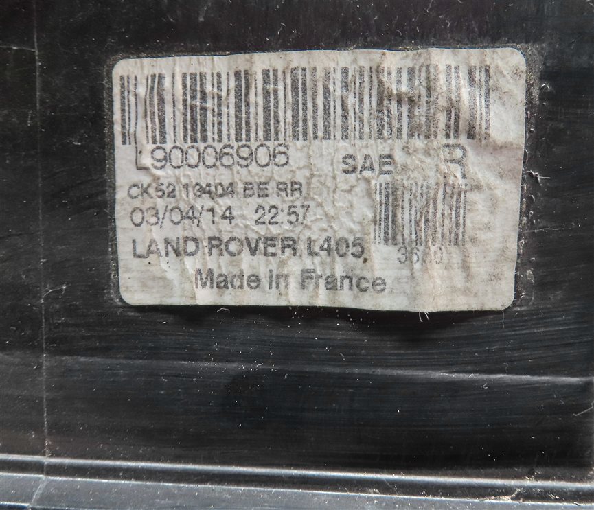 Thumbnail 7: 13-17 RANGE ROVER (L405) REAR RIGHT PASSENGER LED TAILLIGHT BRAKE LIGHT LAMP
