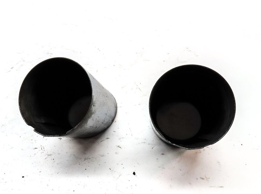 Thumbnail 4: 10-11 2011 AUDI A5 CONVERTIBLE (B8 8T) REAR MUFFLER EXHAUST TIP SET/2 (CHROME)