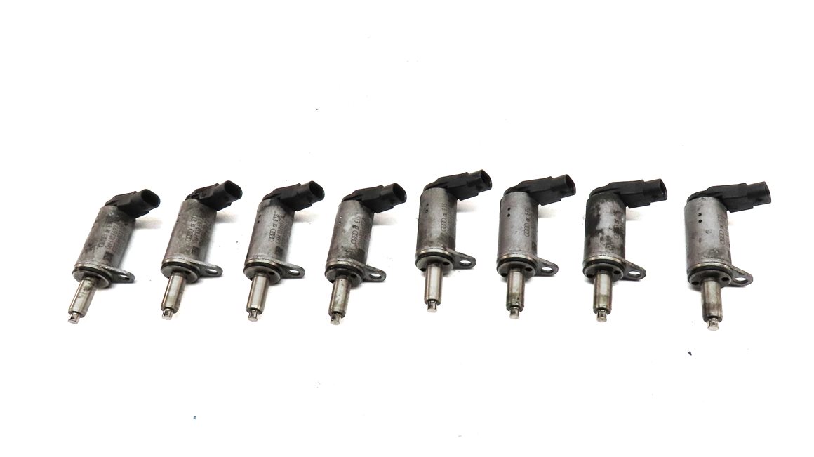 Thumbnail 4: 11 AUDI A5 CONVERTIBLE (B8 8T) 2.0L TURBO (CAEB) ENGINE CAMSHAFT SOLENOID SET/8