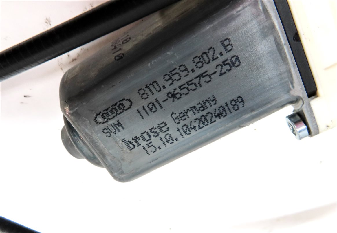 Thumbnail 6: 10-17 AUDI A5 RS5 S5 (B8 8T) CONVERTIBLE RIGHT PASSENGER WINDOW REGULATOR MOTOR