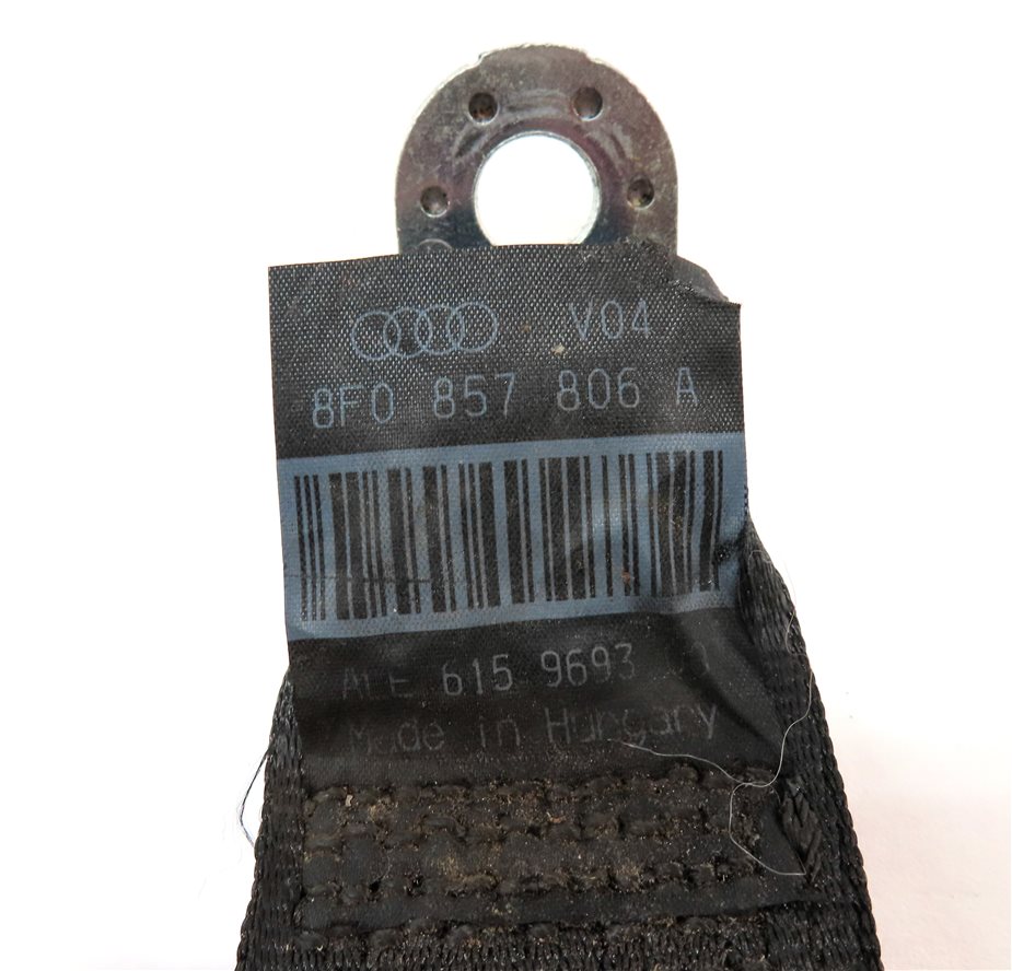 Thumbnail 5: 2011 AUDI A5 CONVERTIBLE (B8 8T) REAR RIGHT SEAT SEATBELT RETRACTOR (BLACK)