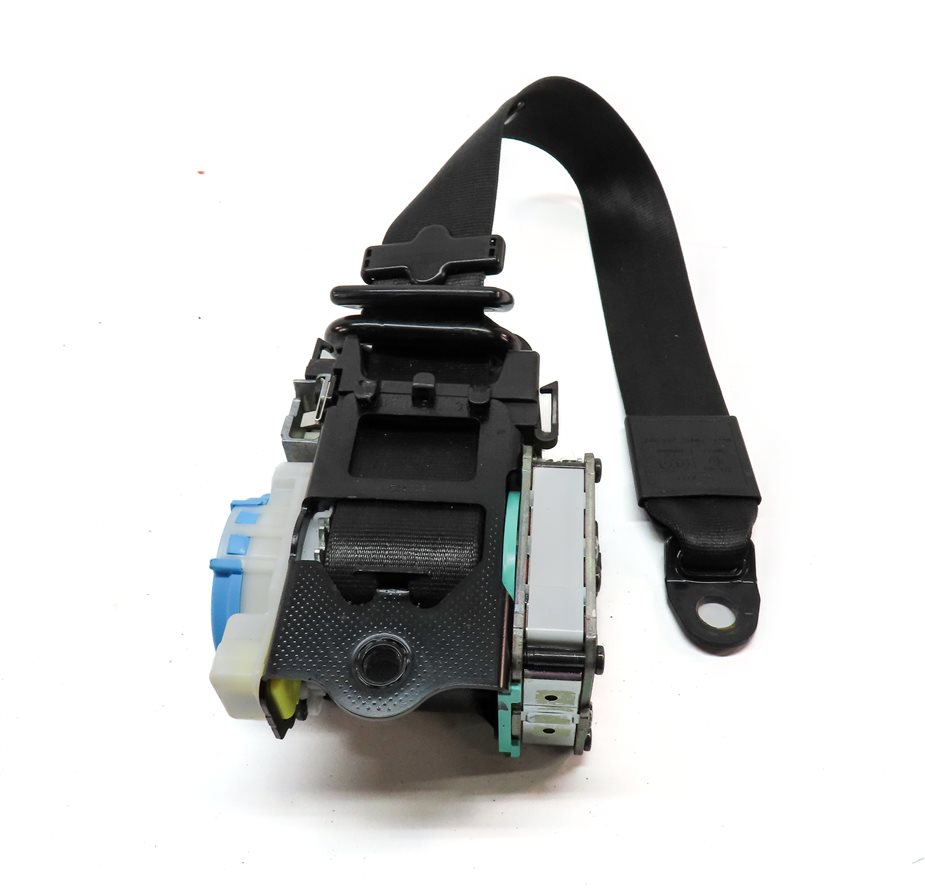Thumbnail 4: 10-17 AUDI A5 S5 RS5 (B8 8T) CONVERTIBLE LEFT DRIVER SEATBELT RETRACTOR (BLACK)