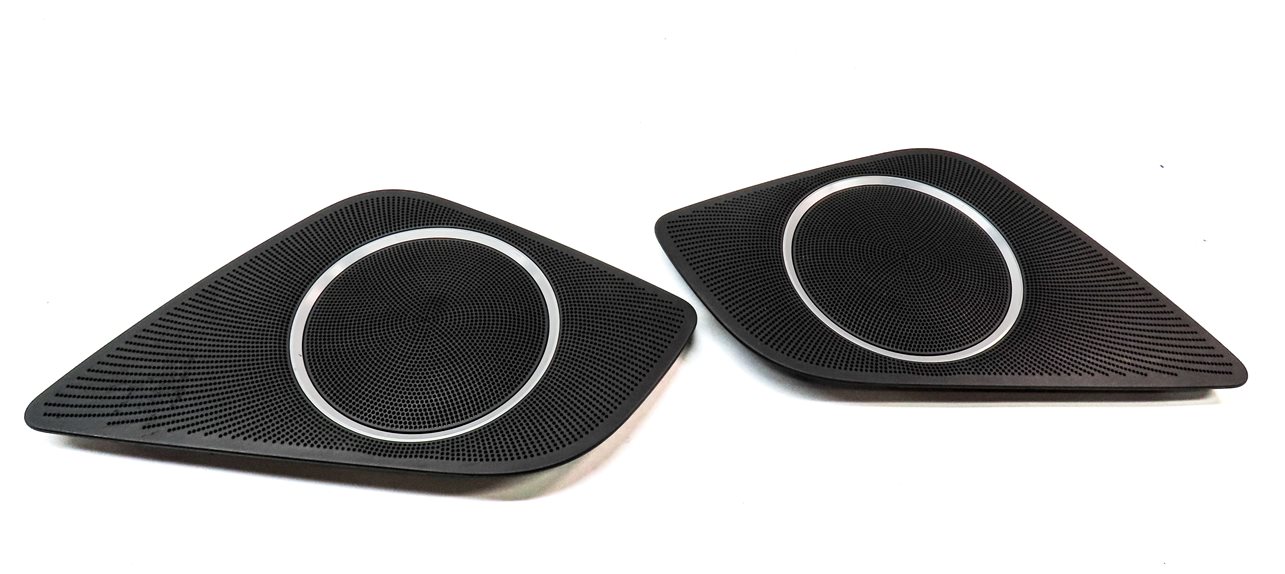 Thumbnail 5: 2011 AUDI A5 CONVERTIBLE (B8 8T) BANG & OLUFSEN AUDIO SPEAKER GRILLE COVER SET/9
