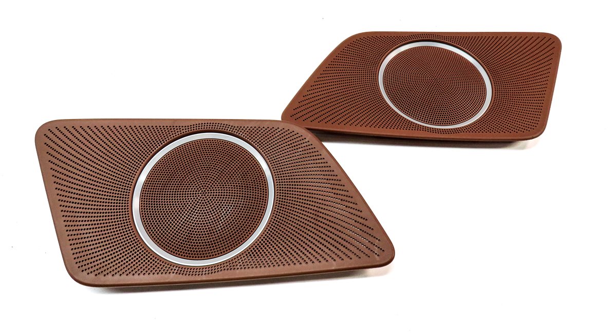Thumbnail 6: 2011 AUDI A5 CONVERTIBLE (B8 8T) BANG & OLUFSEN AUDIO SPEAKER GRILLE COVER SET/9