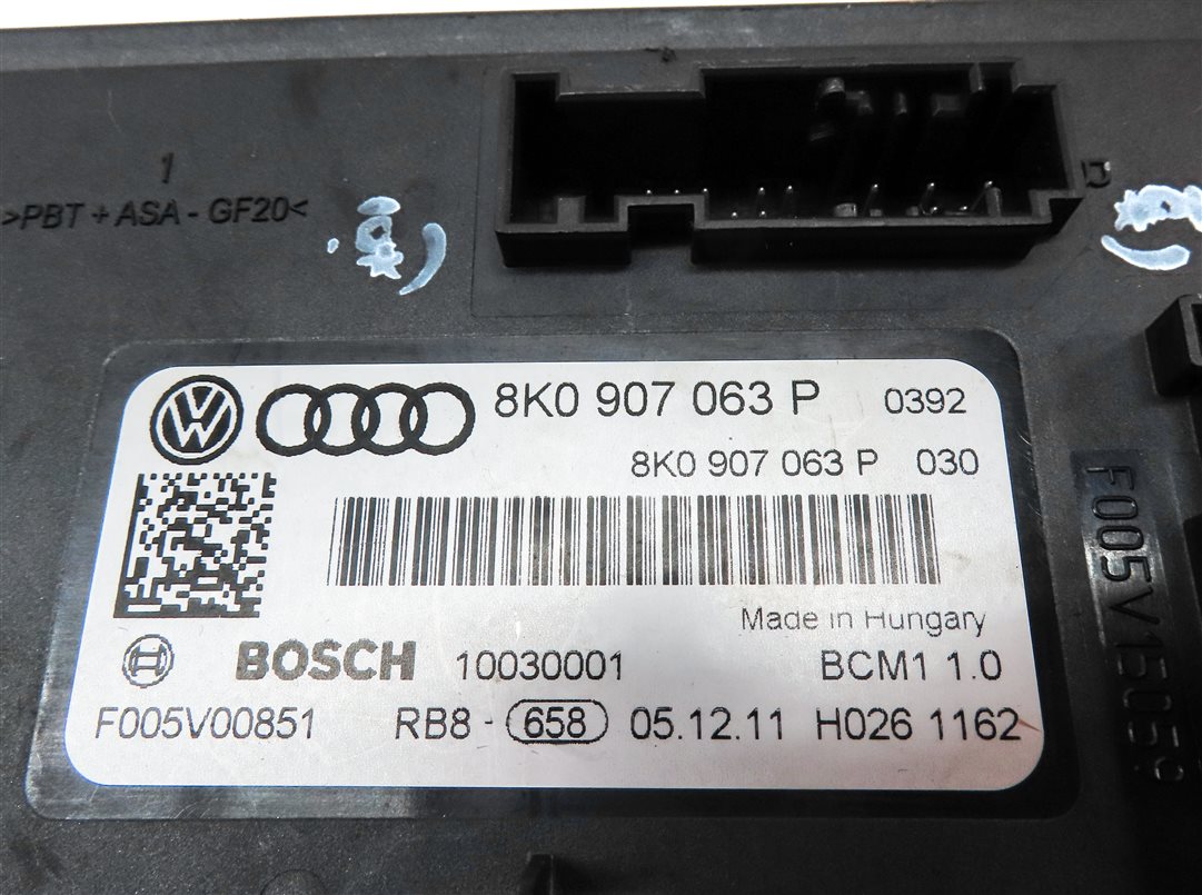 Thumbnail 17: 2011 AUDI A5 B8 8T 2.0L TURBO CAEB ENGINE ECM BCM IMMOBILIZER MODULE SET