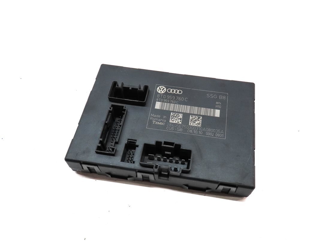10-17 AUDI A5 B8 8T FRONT LEFT OR RIGHT MEMORY (NON SPORT) SEAT CONTROL MODULE
