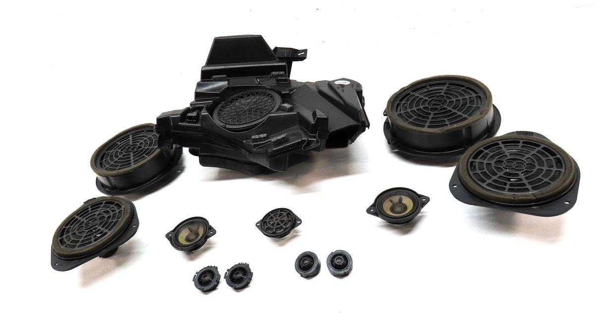 Thumbnail 3: 11 AUDI A5 CONVERTIBLE B8 8T BANG & OLUFSEN RADIO STEREO AUDIO SPEAKER SET/12