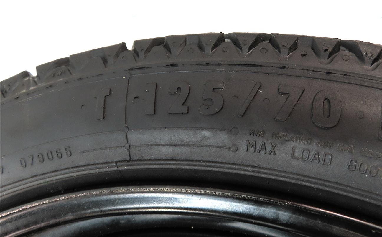 Thumbnail 8: 2009-2017 AUDI A4 S4 A5 S5 (B8 8K 8T) 19x4 INCH SPARE TIRE WHEEL RIM