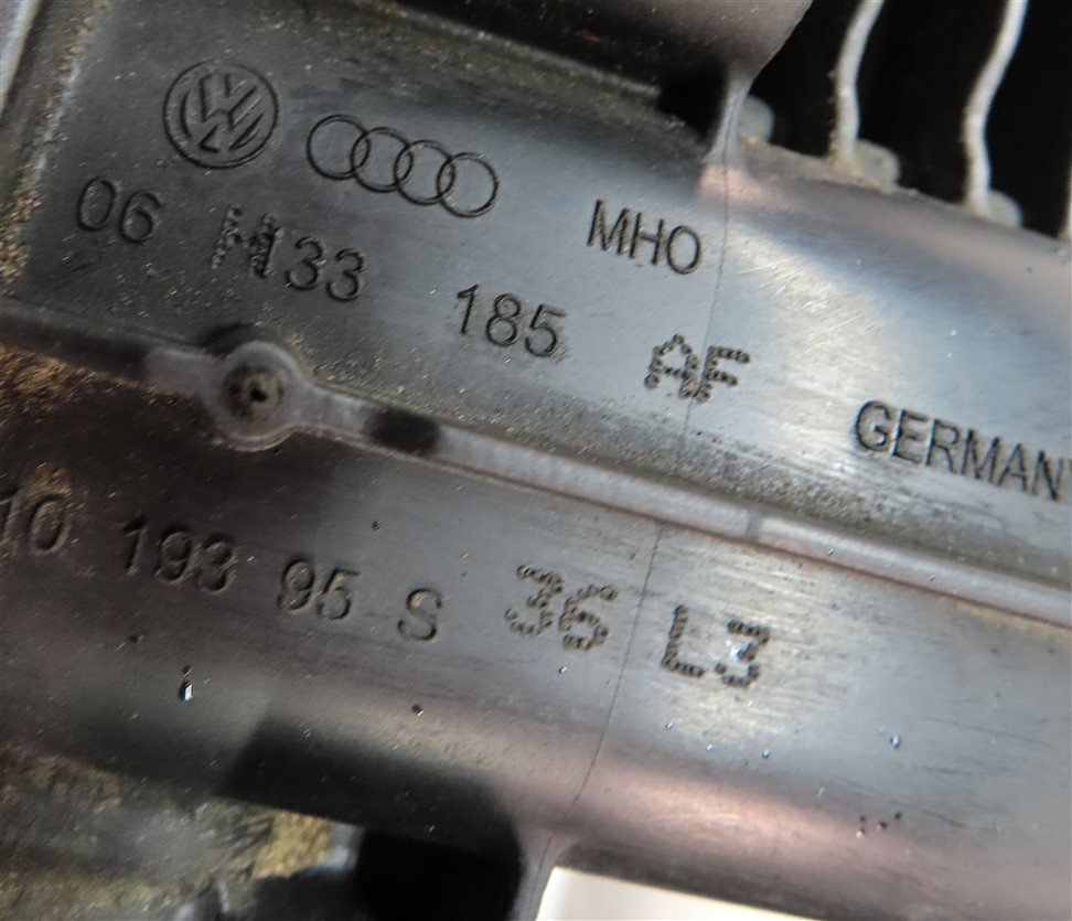 Thumbnail 8: 2009-2016 AUDI A4 A5 A6 Q5 (B8 8T 8K 8R C7) 2.0L TURBO ENGINE INTAKE MANIFOLD