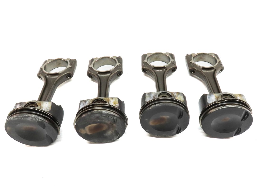 Thumbnail 3: 09-11 AUDI A4 A5 Q5 (B8 8K 8T 8R) 2.0L CAEB TURBO PISTON CONNECTING ROD SET/4