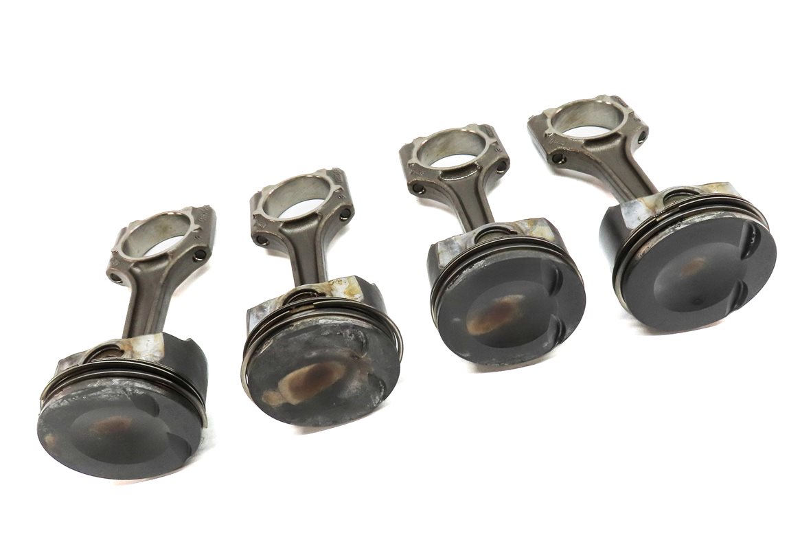 Thumbnail 4: 09-11 AUDI A4 A5 Q5 (B8 8K 8T 8R) 2.0L CAEB TURBO PISTON CONNECTING ROD SET/4