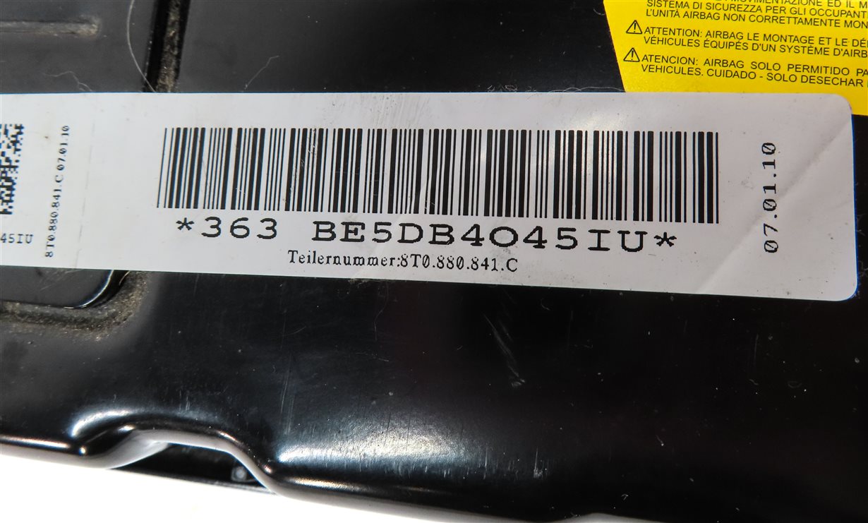 Thumbnail 7: 2008-2012 AUDI A5 S5 (B8 8T) LEFT FRONT DRIVER KNEE AIRBAG AIR BAG