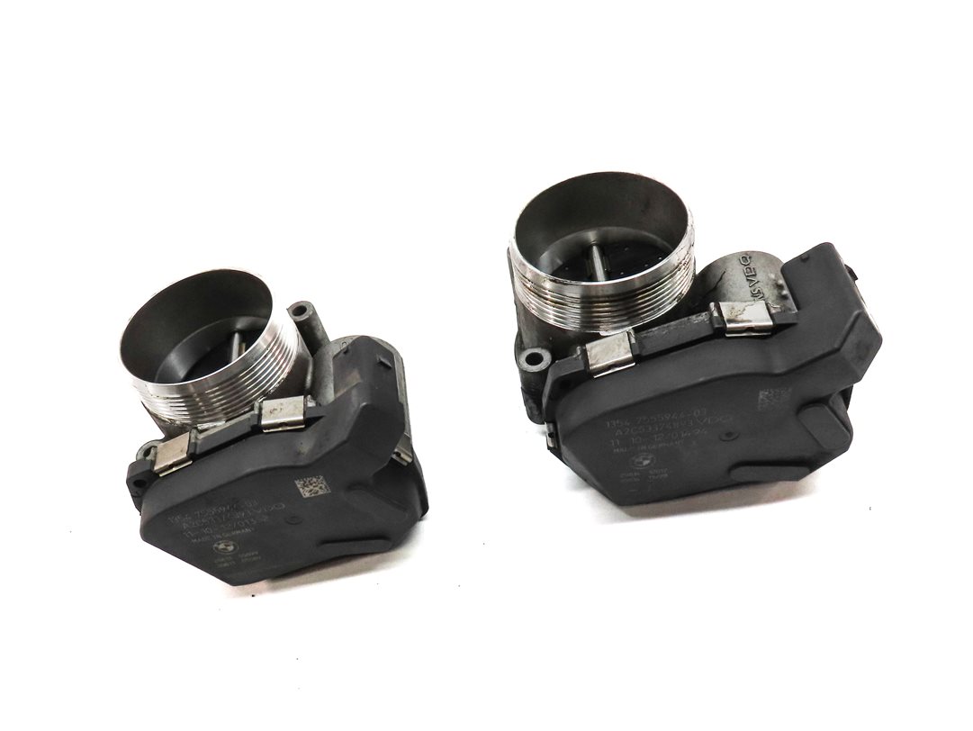 Thumbnail 3: 08-18 BMW 550i 650i 750i B6 B7 M5 M6 X5 X6 4.4L TWIN TURBO THROTTLE BODY SET-2