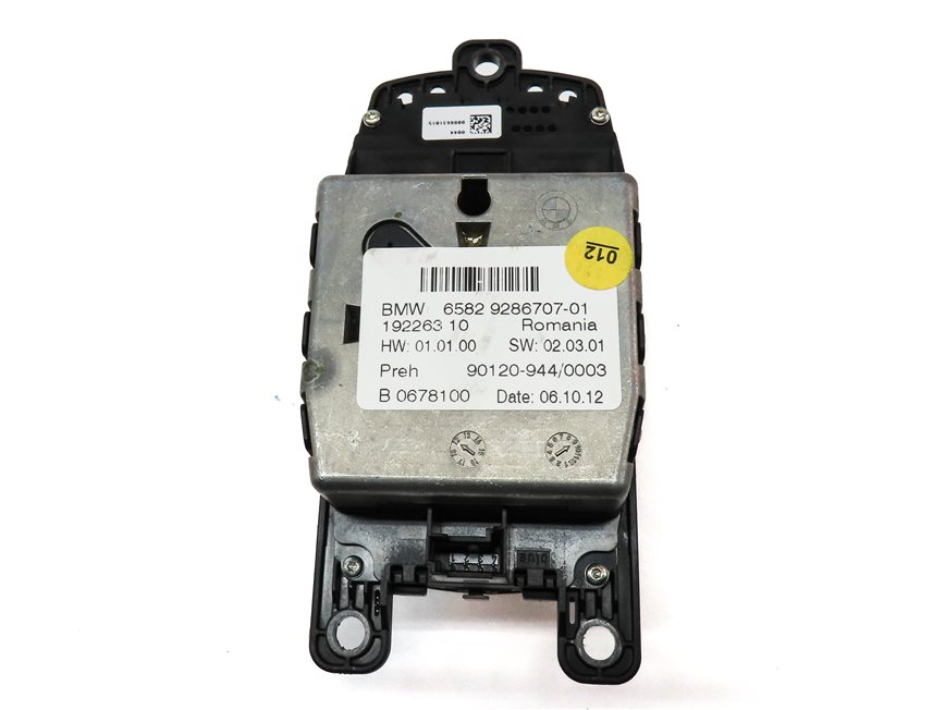 Thumbnail 5: 12-15 BMW 640i 650i M6 (F06 F12 F13) STEREO NAVIGATON MEDIA i-DRIVE KNOB SWITCH