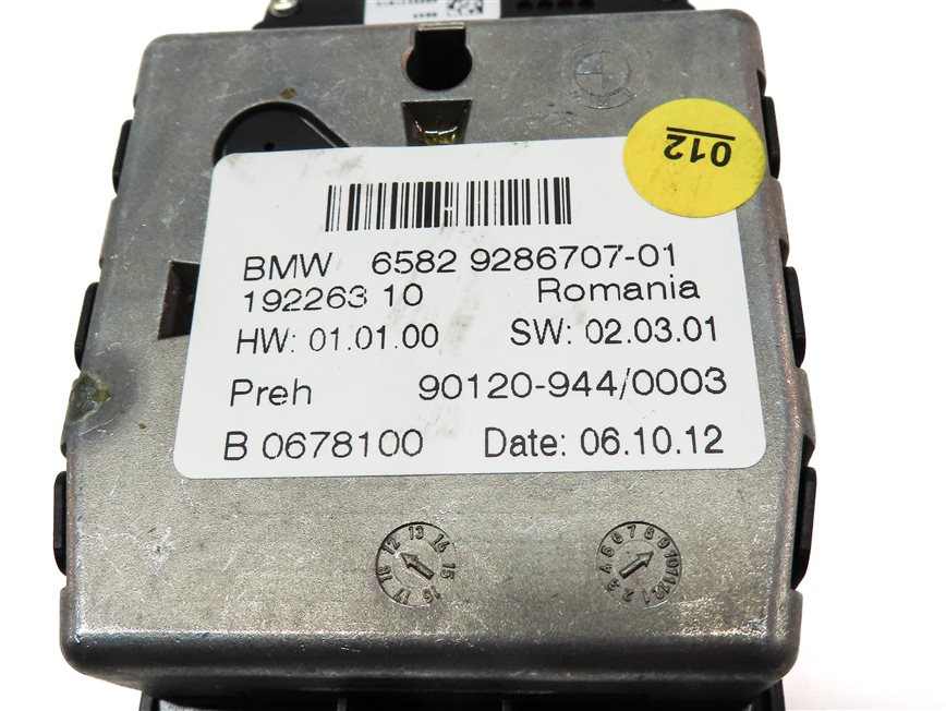 Thumbnail 6: 12-15 BMW 640i 650i M6 (F06 F12 F13) STEREO NAVIGATON MEDIA i-DRIVE KNOB SWITCH