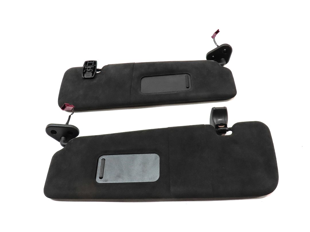Thumbnail 2: 12-19 BMW 640i 650i M6 F06 F12 LEFT/RIGHT SUNVISOR SET (ALCANTARA ANTHRACITE)