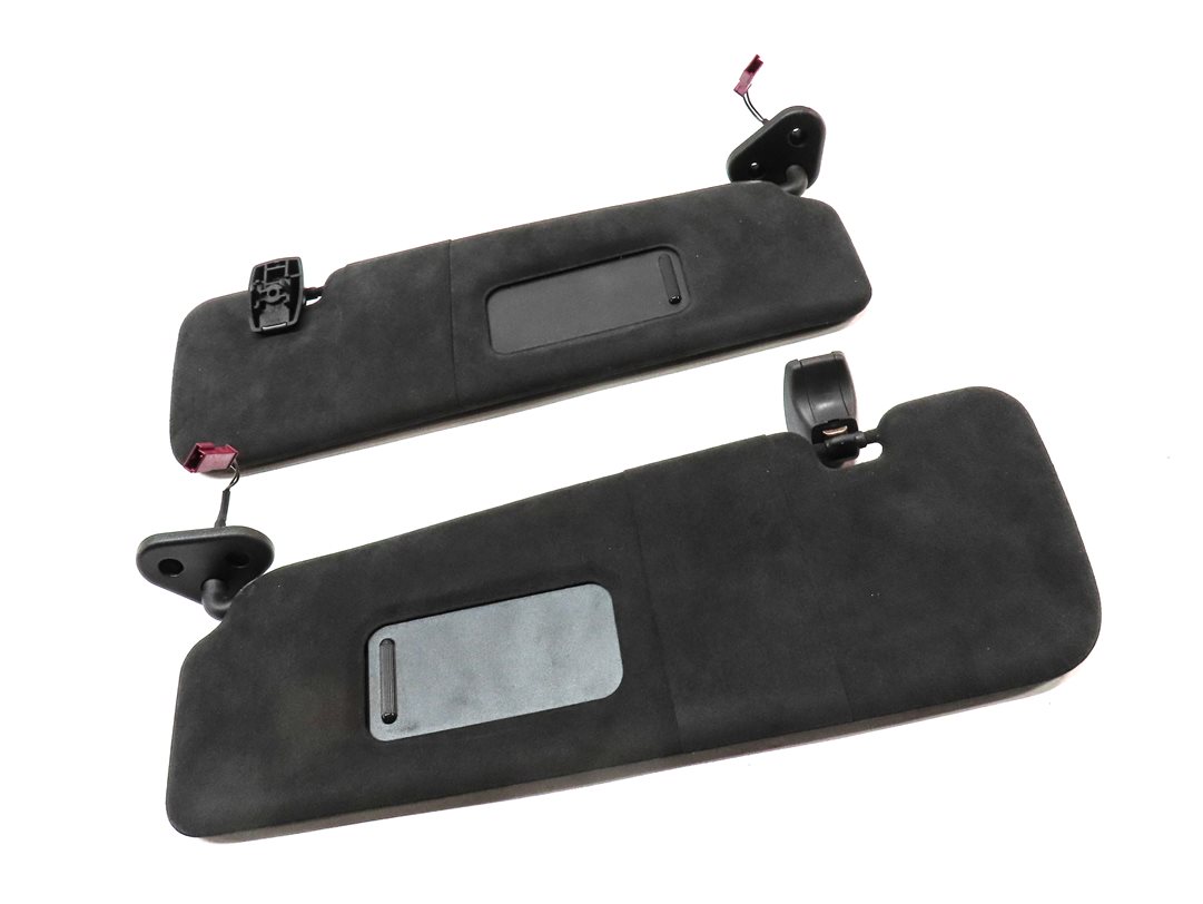 Thumbnail 3: 12-19 BMW 640i 650i M6 F06 F12 LEFT/RIGHT SUNVISOR SET (ALCANTARA ANTHRACITE)