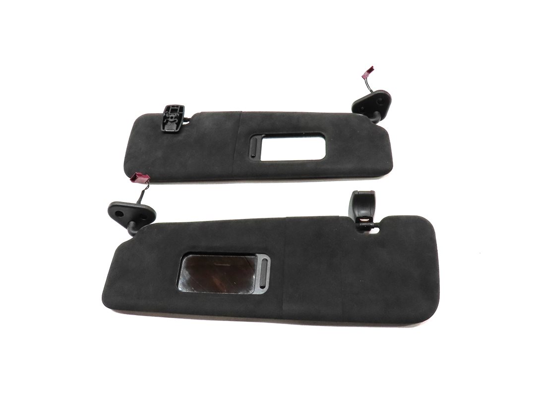 Thumbnail 4: 12-19 BMW 640i 650i M6 F06 F12 LEFT/RIGHT SUNVISOR SET (ALCANTARA ANTHRACITE)
