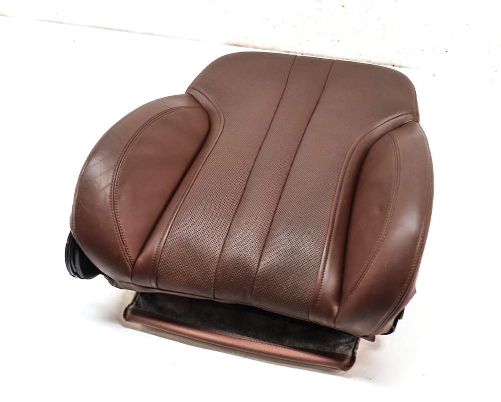 13 BMW 650i F06 FRONT RIGHT PASSENGER UPPER MEM COMFORT SEAT CUSHION (BROWN)