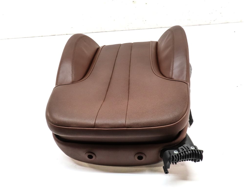 Thumbnail 4: 13 BMW 650i F06 FRONT RIGHT PASSENGER UPPER MEM COMFORT SEAT CUSHION (BROWN)