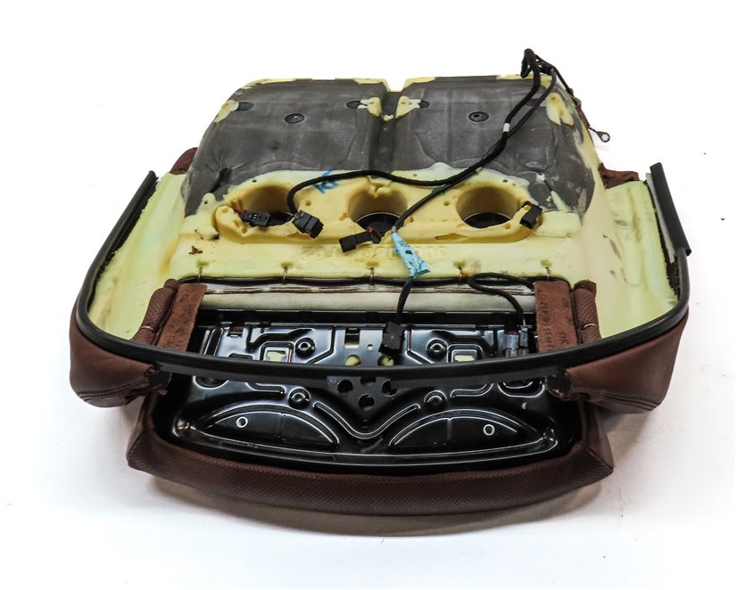 Thumbnail 5: 13 BMW 650i (F06) FRONT RIGHT PASSENGER LOWER MEM COMFORT SEAT CUSHION (BROWN)