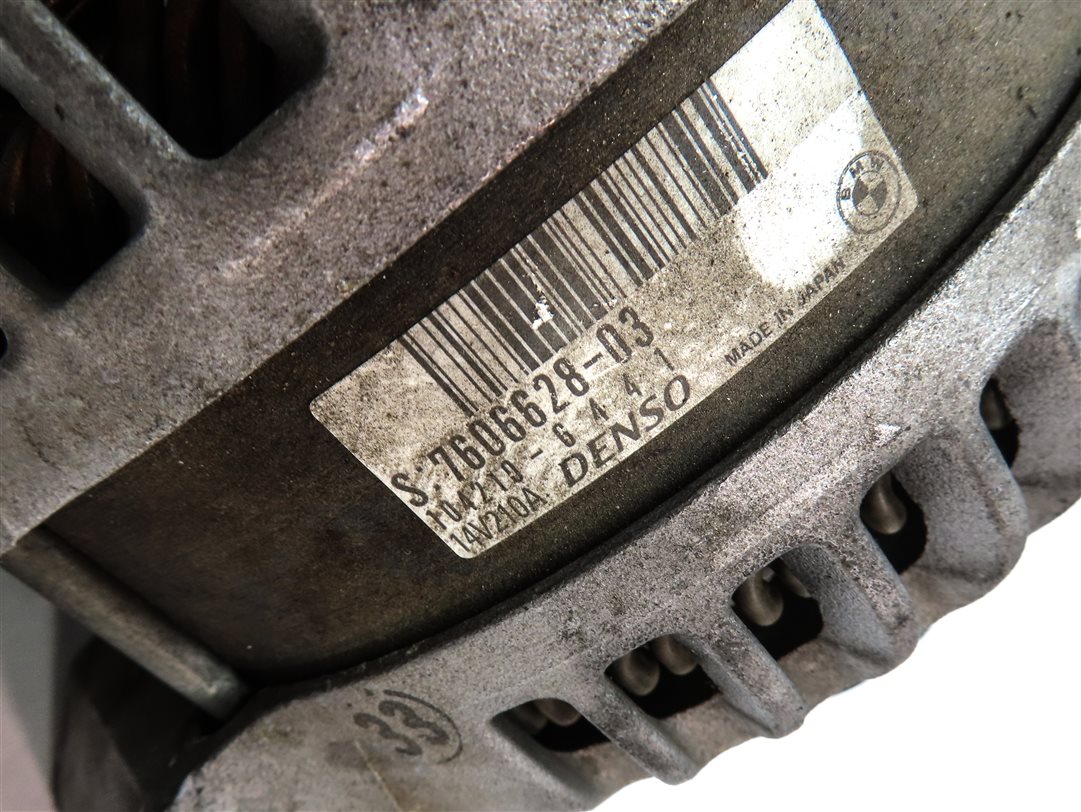 Thumbnail 6: 12-19 BMW 5 6 7 X5 X6 M5 M6 (F06 F10 F12 F15 F16 F85) 4.4L ALTERNATOR (210 AMP)