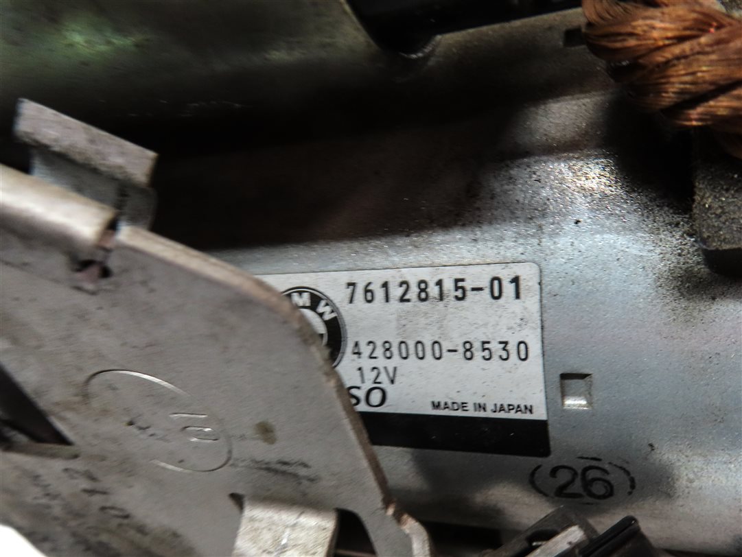 Thumbnail 7: 12-19 BMW 5 6 7 M5 M6 X5 X5M X6 X6M (F01 F02 F10 F12 F15 F16) 4.4L STARTER MOTOR