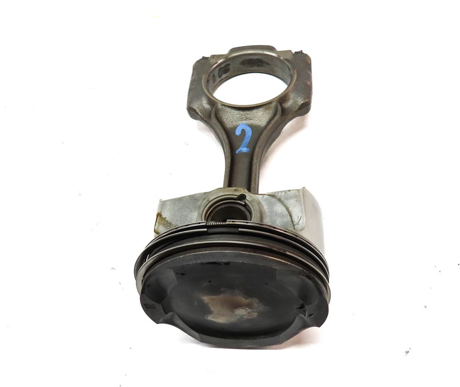 Thumbnail 3: 13 BMW 6 7 M5 M6 F01 F06 F10 4.4L N63 TURBO LEFT ENGINE PISTON & CONNECTING ROD