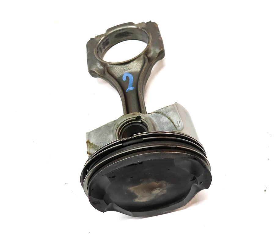 Thumbnail 4: 13 BMW 6 7 M5 M6 F01 F06 F10 4.4L N63 TURBO LEFT ENGINE PISTON & CONNECTING ROD