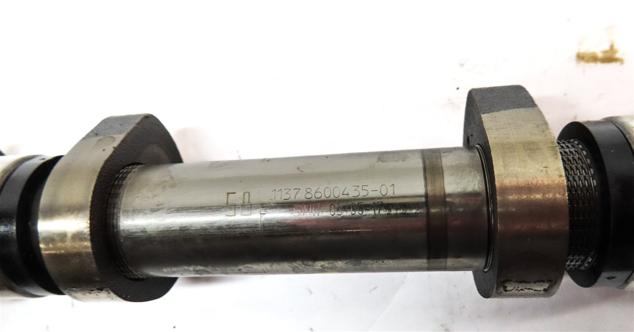Thumbnail 10: 13-19 BMW 550i 650i 750i X5 X6 4.4L N63 LEFT CYLINDER HEAD CAMSHAFT SET/3