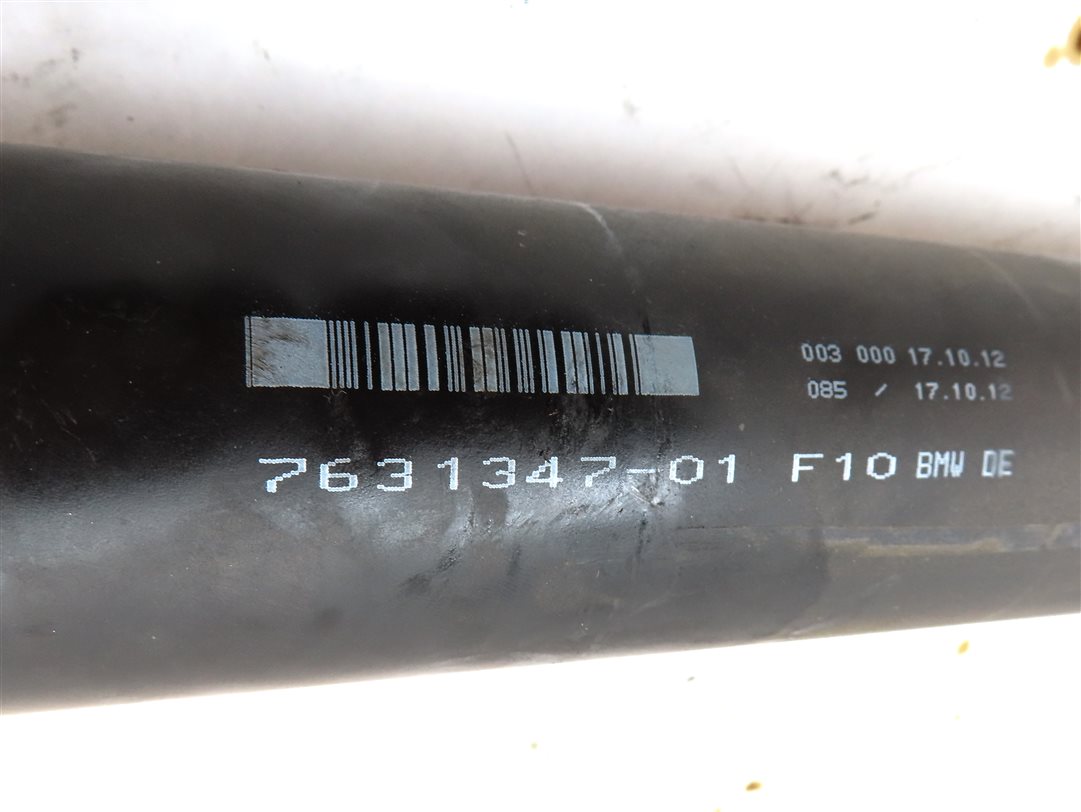 Thumbnail 5: 2012-2019 BMW 550i 650i GRAN COUPE F06 F10 RWD REAR DRIVESHAFT DRIVE LINE SHAFT