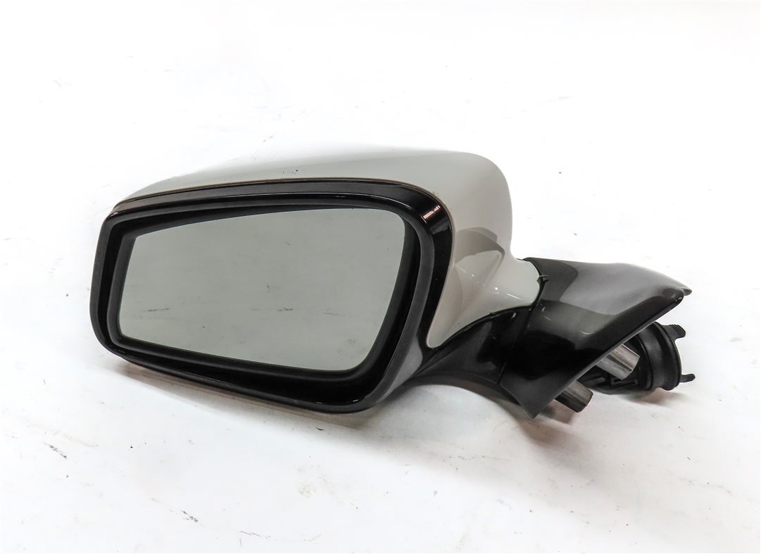 Thumbnail 1: 12-15 BMW 640i 650i F06 F12 F13 LEFT PFOLD HEAT AUTODIM DOOR MIRROR ALPINE WHITE