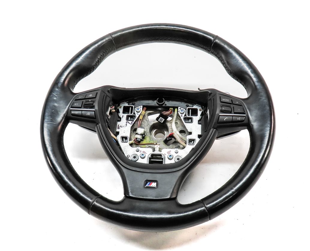 Thumbnail 2: 11-13 BMW 5 6 7 F10 F06 F01 3 SPOKE w/ LANE DEPART HEATED STEERING WHEEL (BLACK)