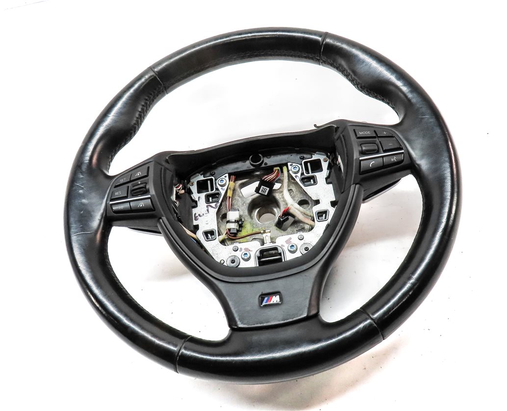 Thumbnail 3: 11-13 BMW 5 6 7 F10 F06 F01 3 SPOKE w/ LANE DEPART HEATED STEERING WHEEL (BLACK)