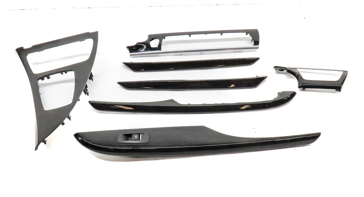 Thumbnail 2: 2013 BMW 650i GRAN COUPE (F06) INTERIOR DASH DOOR CONSOLE TRIM SET/7 (OAK WOOD)
